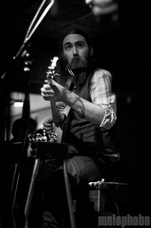 Coyote Kolb at Great Scott, September 22, 2011. Photo by Liz McBride.