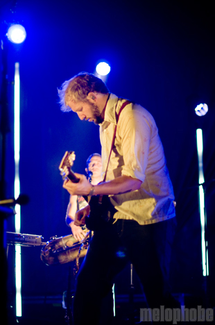 Bon Iver at Edgefield, September 24, 2011. Photo by Ian McNeil.