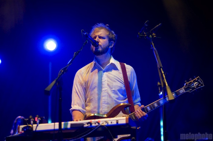 Bon Iver at Edgefield, September 24, 2011. Photo by Ian McNeil.
