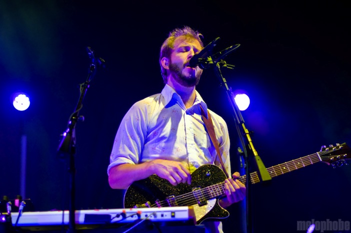 Bon Iver at Edgefield, September 24, 2011. Photo by Ian McNeil.