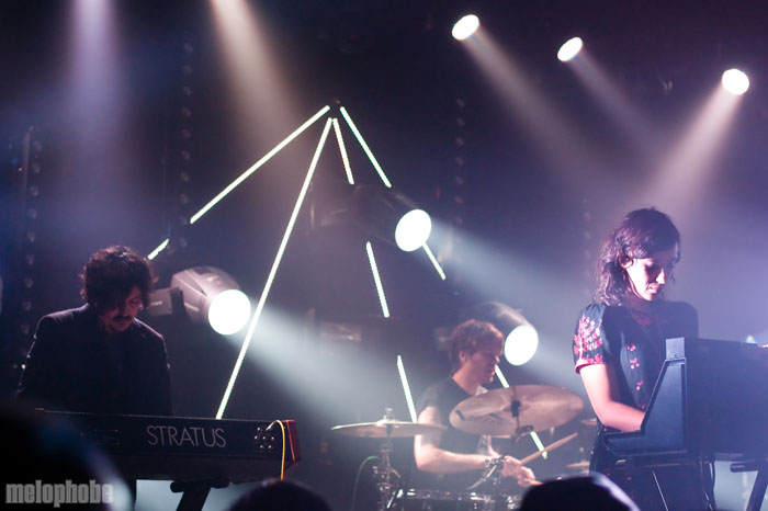 Ladytron at Wonder Ballroom, September 27, 2011. Photo by Jesse Noone.
