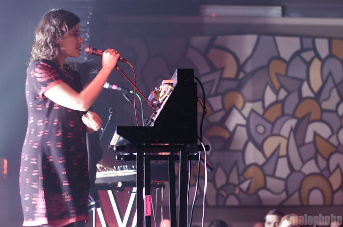Ladytron at Wonder Ballroom, September 27, 2011. Photo by Jesse Noone.