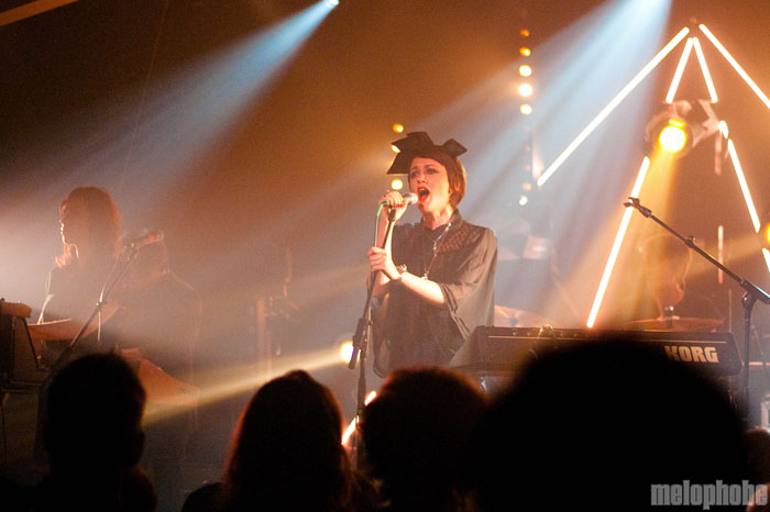 Ladytron at Wonder Ballroom, September 27, 2011. Photo by Jesse Noone.