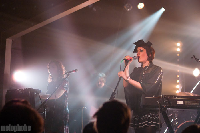 Ladytron at Wonder Ballroom, September 27, 2011. Photo by Jesse Noone.