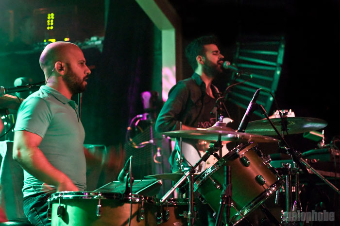 Geographer at Wonder Ballroom, September 27, 2011. Photo by Jesse Noone.
