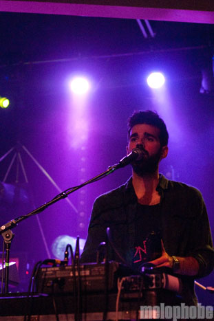 Geographer at Wonder Ballroom, September 27, 2011. Photo by Jesse Noone.