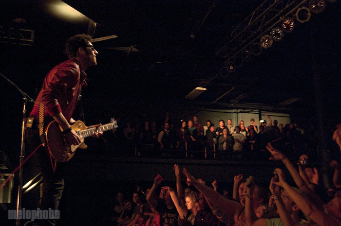 Chromeo at Roseland Theater, October 11, 2011. Photo by Jesse Noone.