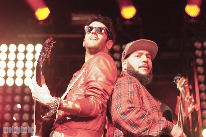 Chromeo at Roseland Theater, October 11, 2011. Photo by Jesse Noone.
