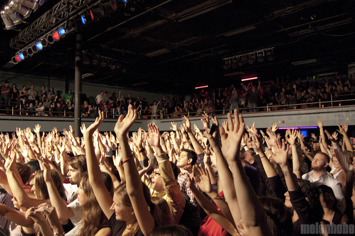 Mayer Hawthorne & The County at Roseland Theater, October 11, 2011. Photo by Jesse Noone.