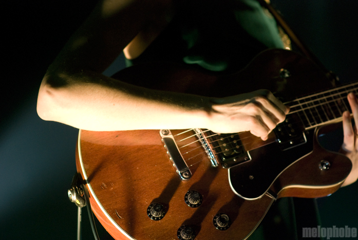 St. Vincent at Crystal Ballroom, October 14, 2011. Photo by Colin McLaughlin.