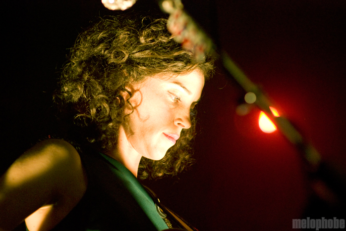 St. Vincent at Crystal Ballroom, October 14, 2011. Photo by Colin McLaughlin.