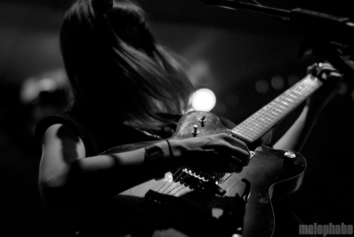 Cate LeBon at Crystal Ballroom, October 14, 2011. Photo by Colin McLaughlin.