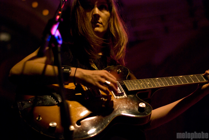 Cate LeBon at Crystal Ballroom, October 14, 2011. Photo by Colin McLaughlin.