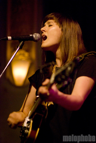 Cate LeBon at Crystal Ballroom, October 14, 2011. Photo by Colin McLaughlin.