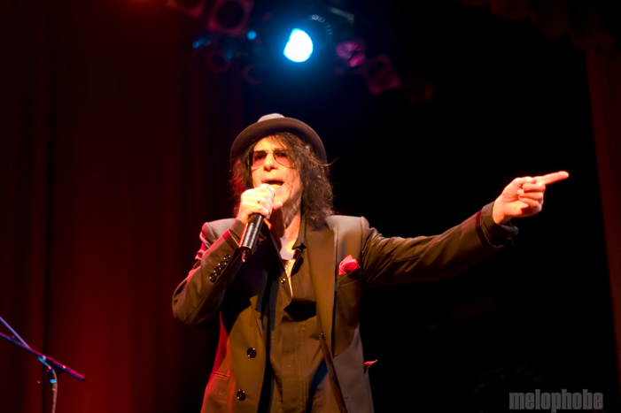 Peter Wolf at Somerville Theatre, October 20, 2011. Photo by Ian Doreian.