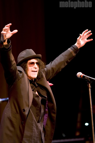 Peter Wolf at Somerville Theatre, October 20, 2011. Photo by Ian Doreian.