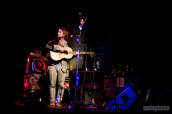 The Low Anthem at Somerville Theatre, October 21, 2011. Photo by Steve Benoit.