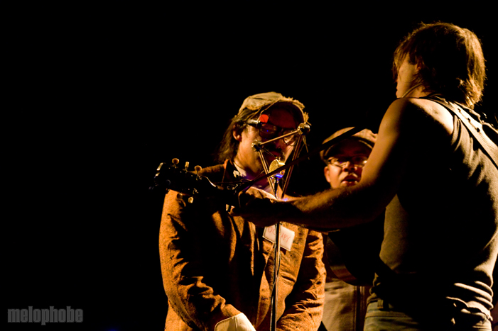 The Low Anthem at Somerville Theatre, October 21, 2011. Photo by Steve Benoit.