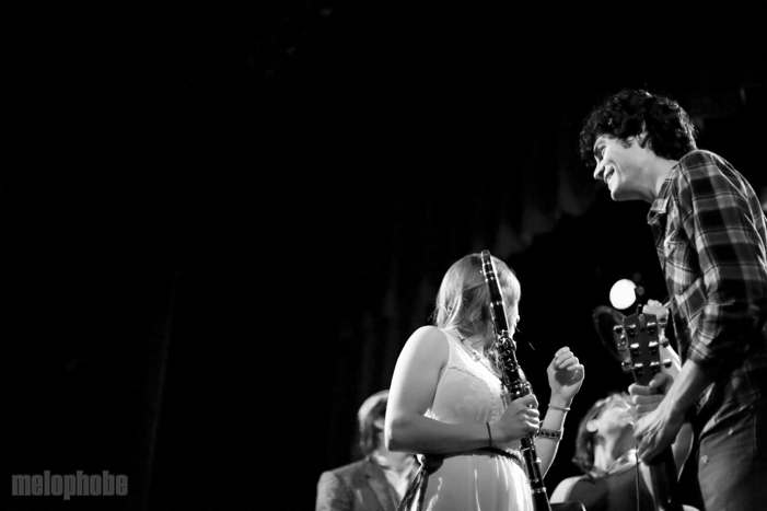 The Low Anthem at Somerville Theatre, October 21, 2011. Photo by Steve Benoit.