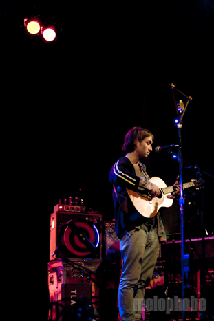 Joe Pug at Somerville Theatre, October 21, 2011. Photo by Steve Benoit.