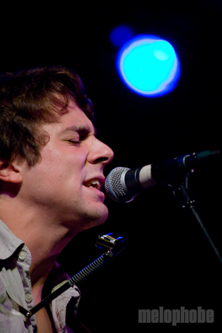 Joe Pug at Somerville Theatre, October 21, 2011. Photo by Steve Benoit.