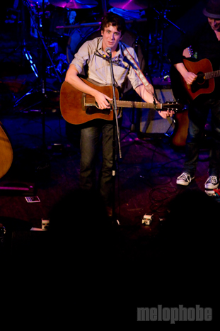 Joe Pug at Somerville Theatre, October 21, 2011. Photo by Steve Benoit.
