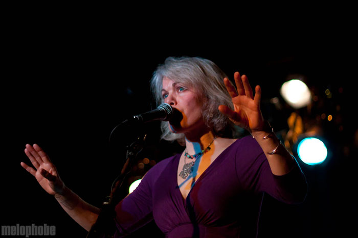 Paula Sinclair at Dante's, October 22, 2011. Photo by Bobby Lilly.