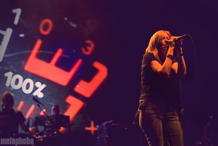 Portishead at WaMu Theater, October 23, 2011. Photo by Colin McLaughlin.
