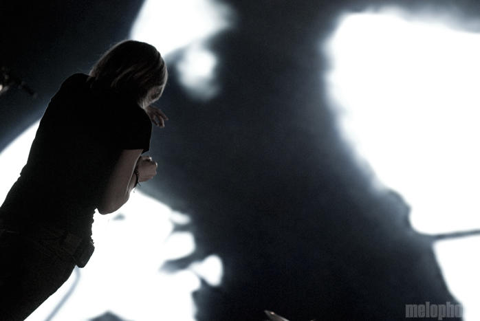 Portishead at WaMu Theater, October 23, 2011. Photo by Colin McLaughlin.
