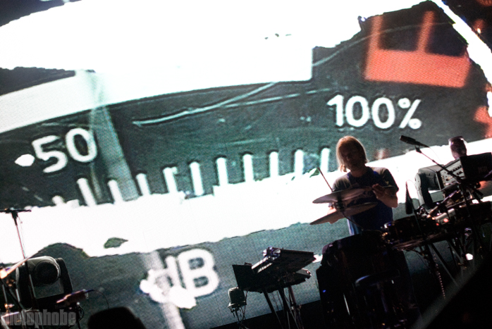 Portishead at WaMu Theater, October 23, 2011. Photo by Colin McLaughlin.