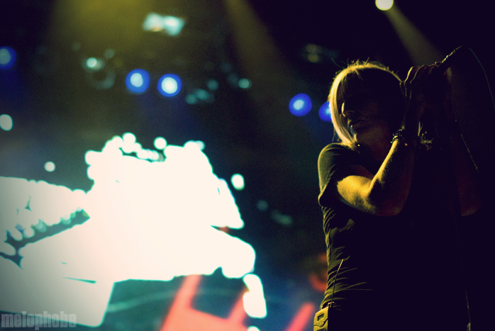 Portishead at WaMu Theater, October 23, 2011. Photo by Colin McLaughlin.