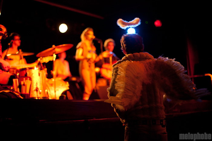 Xylos at Peter's Room, October 31, 2011. Photo by Justin Kent.