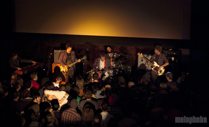 Deer Tick at Mission Theater, November 5, 2011. Photo by Jesse Noone.