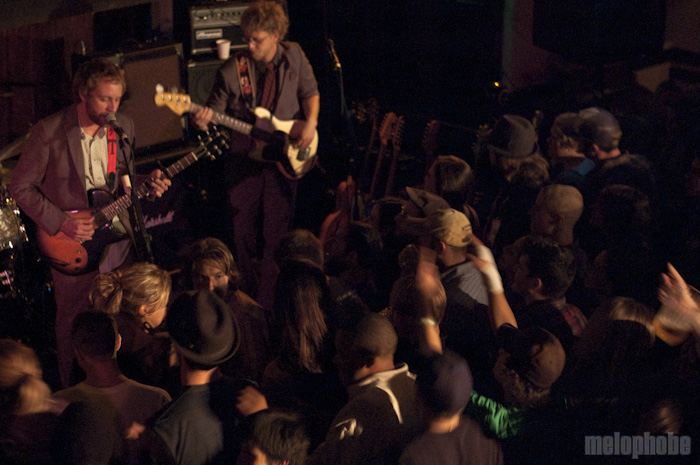 Deer Tick at Mission Theater, November 5, 2011. Photo by Jesse Noone.