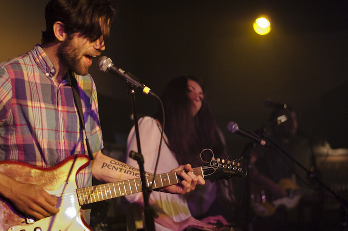 Guards at Mission Theater, November 5, 2011. Photo by Jesse Noone.