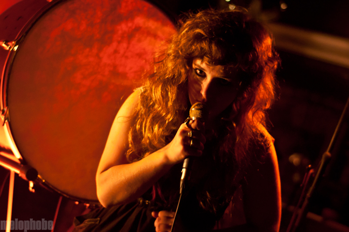 Purity Ring, October 18, 2011. Photo by Ashley Thorfinnson and Chris Barth.