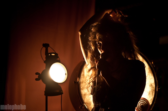 Purity Ring, October 18, 2011. Photo by Ashley Thorfinnson and Chris Barth.