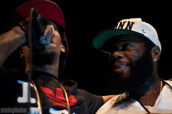 Smif-N-Wessun, October 18, 2011. Photo by Ashley Thorfinnson and Chris Barth.