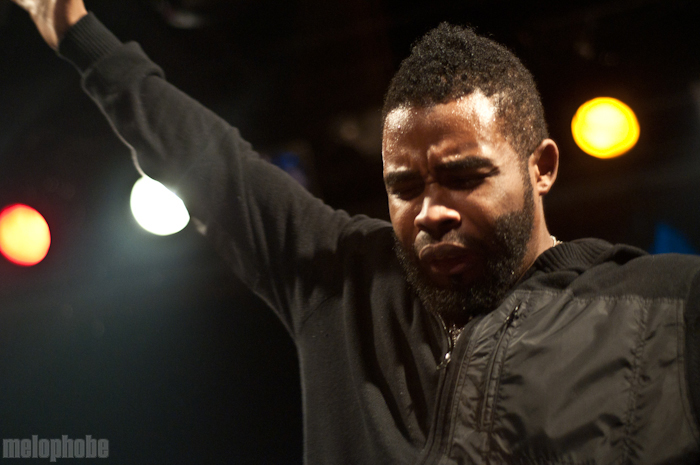 Pharoahe Monch, October 18, 2011. Photo by Ashley Thorfinnson and Chris Barth.