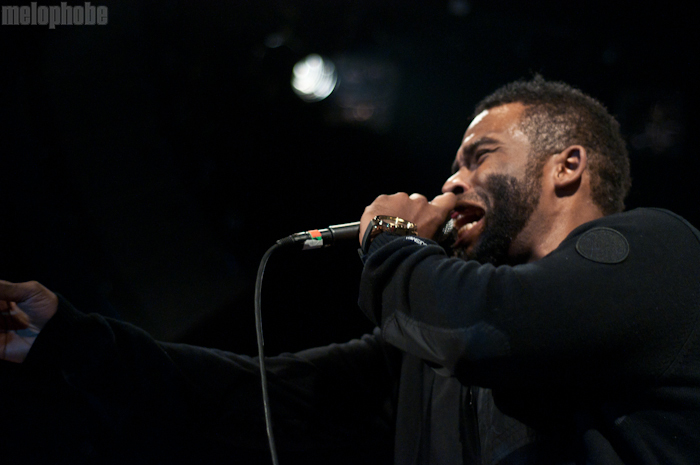 Pharoahe Monch, October 18, 2011. Photo by Ashley Thorfinnson and Chris Barth.