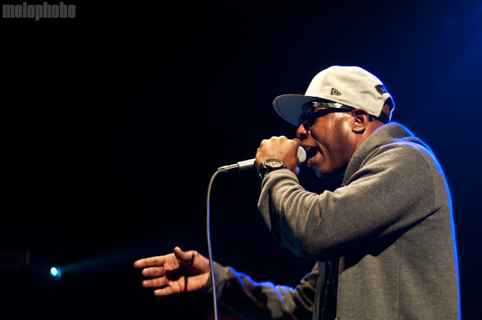 Talib Kweli, October 18, 2011. Photo by Ashley Thorfinnson and Chris Barth.