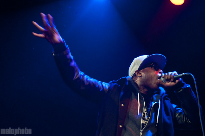 Talib Kweli, October 18, 2011. Photo by Ashley Thorfinnson and Chris Barth.