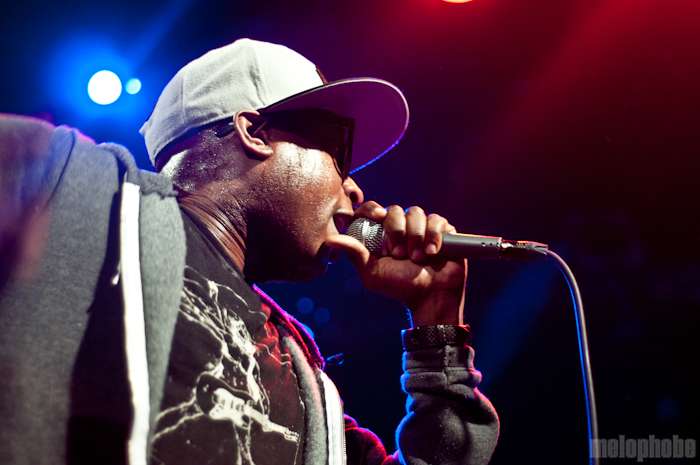 Talib Kweli, October 18, 2011. Photo by Ashley Thorfinnson and Chris Barth.