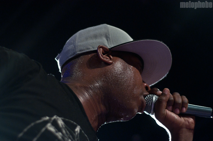 Talib Kweli, October 18, 2011. Photo by Ashley Thorfinnson and Chris Barth.