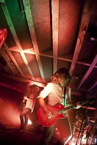 Minus the Bear at Doug Fir Lounge, November 8, 2011. Photo by Lymay Iwasaki.