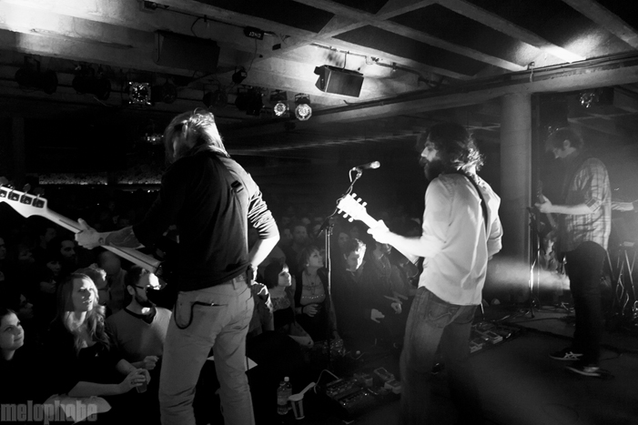 Minus the Bear at Doug Fir Lounge, November 8, 2011. Photo by Lymay Iwasaki.