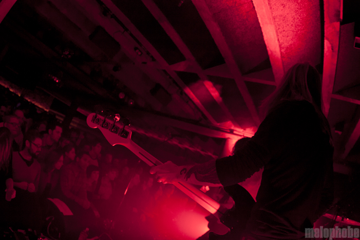 Minus the Bear at Doug Fir Lounge, November 8, 2011. Photo by Lymay Iwasaki.