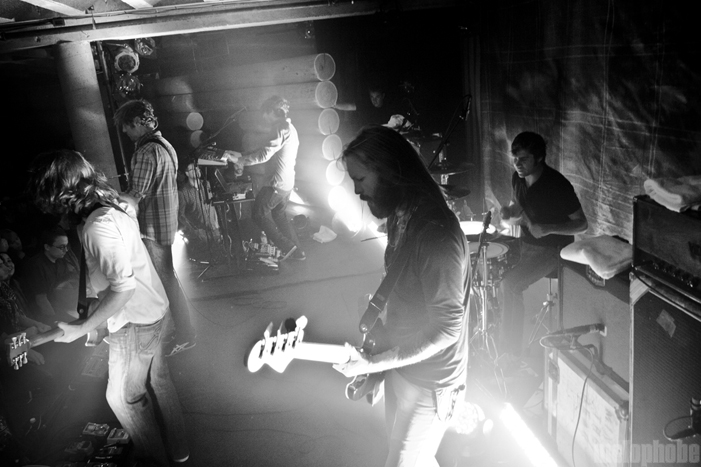 Minus the Bear at Doug Fir Lounge, November 8, 2011. Photo by Lymay Iwasaki.