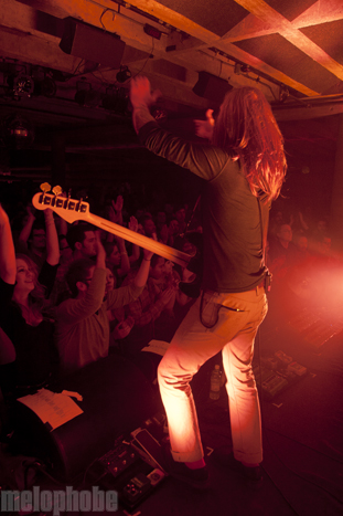Minus the Bear at Doug Fir Lounge, November 8, 2011. Photo by Lymay Iwasaki.