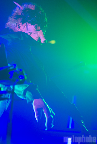 M83 at Wonder Ballroom, November 11, 2011. Photo by Colin McLaughlin.